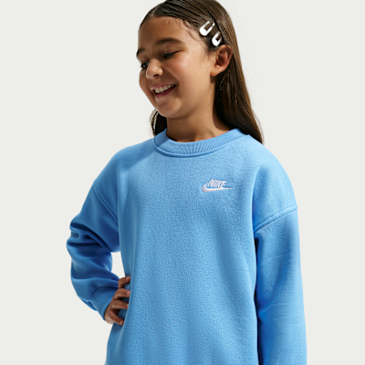 Nike Sportswear Club Fleece Big Kids' Oversized Sweatshirt. Nike.com